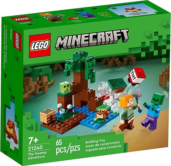 Lego Minecraft Приключение на болоте 21240