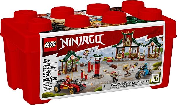 Lego Ninjago Творческая коробка с кубиками ниндзя 71787
