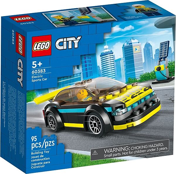 Lego City Спортивный электромобиль 60383