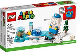Lego Super Mario Костюм Ледяного Марио и Морозный мир 71415