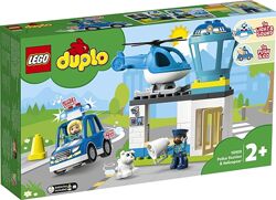 Lego Duplo Полицейский участок и вертолёт 10959