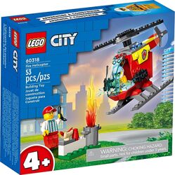 Lego City Пожарный вертолёт 60318