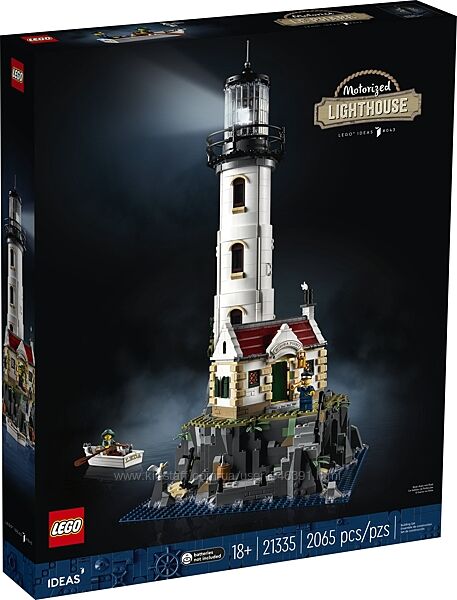 Lego Ideas Моторизованный маяк 21335