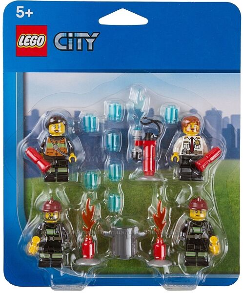 Lego City Набор минифигурок Пожарные 850618