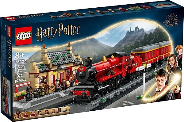 Lego Harry Potter Хогвартс-экспресс и станция Хогсмид 76423