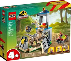 Lego Jurassic World Побег велоцираптора 76957