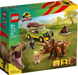 Lego Jurassic World Исследование трицератопсов 76959