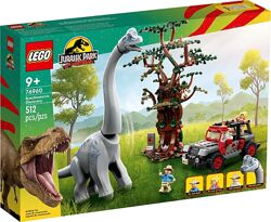 Lego Jurassic World Открытие брахиозавра 76960