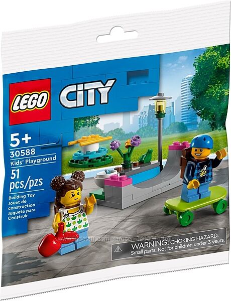 Lego City Детская игровая площадка 30588