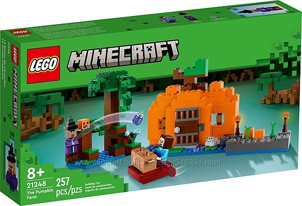 Lego Minecraft Тыквенная ферма 21248