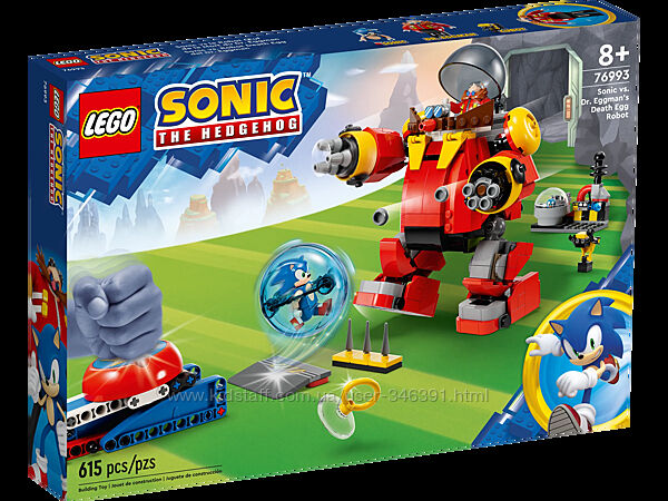 Lego Sonic Соник против смертельного робота-яйца доктора Эгмана 76993