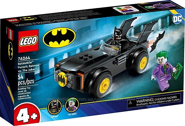 Lego Super Heroes Погоня на Бэтмобиле Бэтмен против Джокера 76264