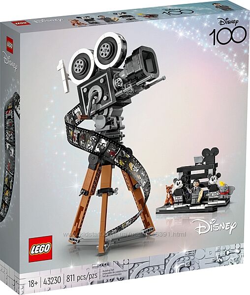 Lego Disney Камера памяти Уолта Диснея 43230