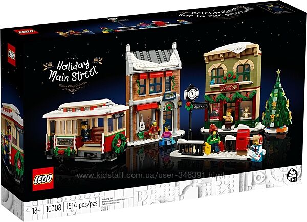Lego Creator Expert Главная рождественская улица 10308