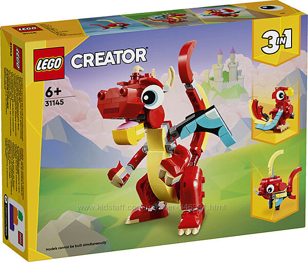 Lego Creator Красный Дракон 31145