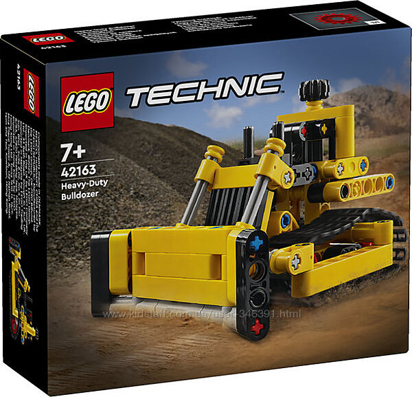 Lego Technic Тяжелый бульдозер 42163