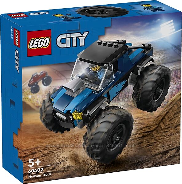 Lego City Синий монстр-трак 60402