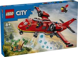 Lego City Пожарный спасательный самолет 60413