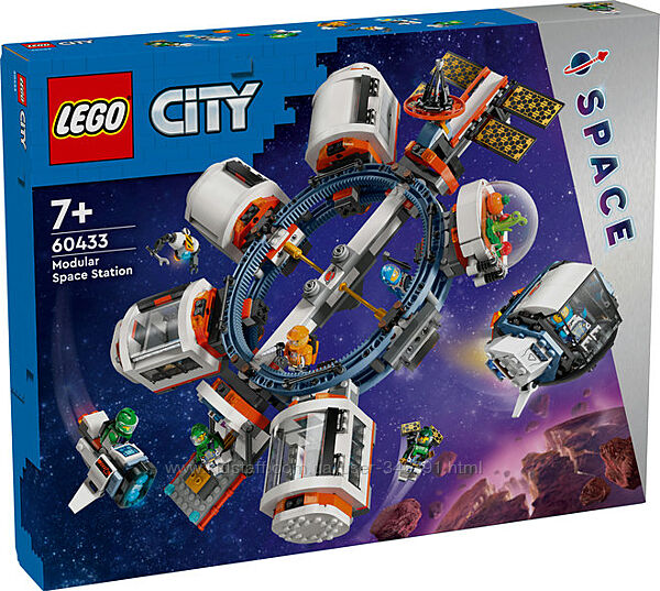 Lego City Модульная космическая станция 60433