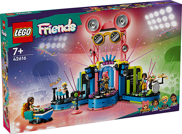Lego Friends Музыкальное шоу талантов в Хартлейк-Сити 42616