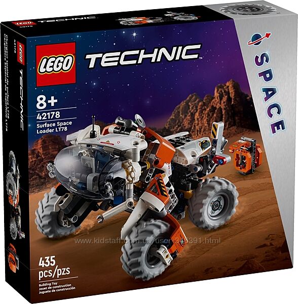Конструктор Lego Technic Колесный космический погрузчик LT78 42178