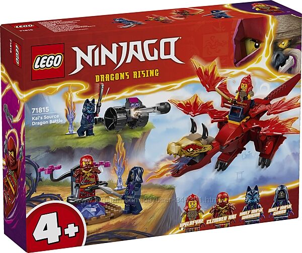 Конструктор Lego Ninjago Битва дракона источника Кая 71815