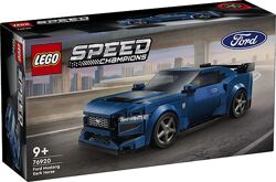 Lego Speed Champions Спортивный автомобиль Форд Мустанг Дарк Хорс 76920