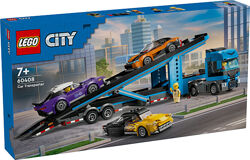 Конструктор Lego City Автовоз со спортивными автомобилями 60408