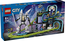 Конструктор Lego City Парк аттракционов Мир роботов 60421