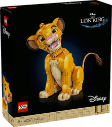 Конструктор Lego Disney Молодой Симба, король лев 43247