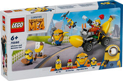 Конструктор Lego Despicable Me Миньоны и банановый автомобиль 75580