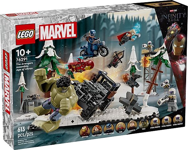 Конструктор Lego Super Heroes Мстители Эра Альтрона 76291