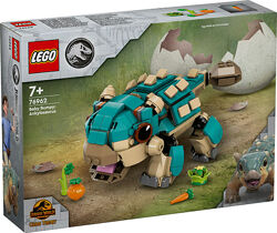 Конструктор Lego Jurassic World Малыш Бампи Анкилозавр 76962