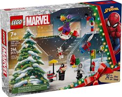 Lego Super Heroes Новогодний календарь Человек Паук 2024 года 76293