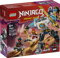 Конструктор Lego Ninjago Боевой костюм-робот Зейна 71827