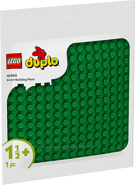 Конструктор Lego Duplo Зеленая строительная пластина 10460