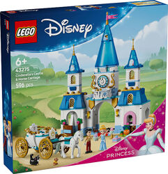 Конструктор Lego Disney Замок и карета Золушки 43275