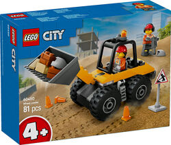 Конструктор Lego City Желтый строительный колесный погрузчик 60450