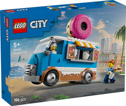 Конструктор Lego City Грузовик с пончиками 60452