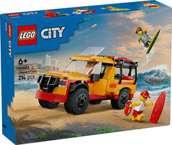 Конструктор Lego City Пляжный спасательный грузовик 60453