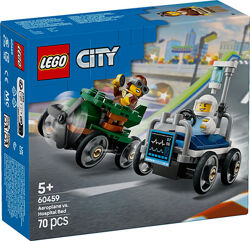 Конструктор Lego City Самолет против больничной кровати 60459