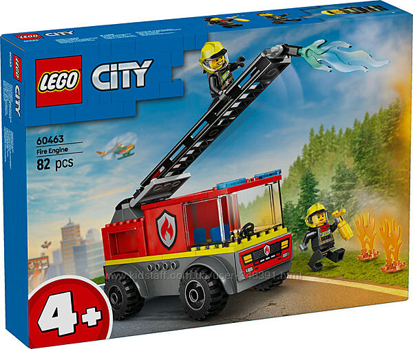 Конструктор Lego City Пожарная машина с лестницей 60463