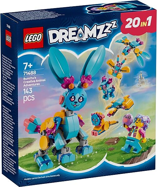Конструктор Lego Dreamzzz Приключения творческих животных Банчу 71488