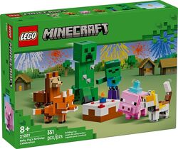 Конструктор Lego Minecraft Празднование дня рождения поросенка 21281