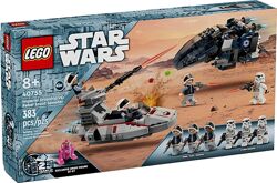 Lego Star Wars Имперский корабль против спидера повстанцев 40755