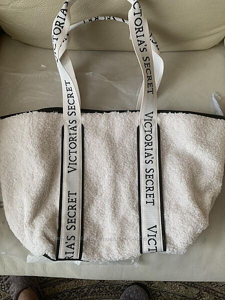 Сумка Victorias Secret Cozy Plush Tote Bag Вікторія Сікрет
