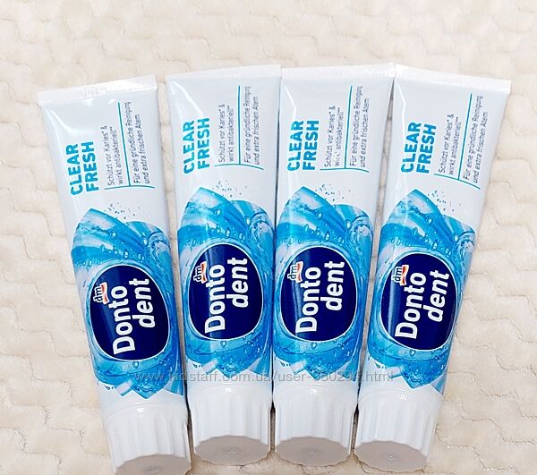 Dontodent Clear Fresh зубна паста, 125 ml Німеччина 