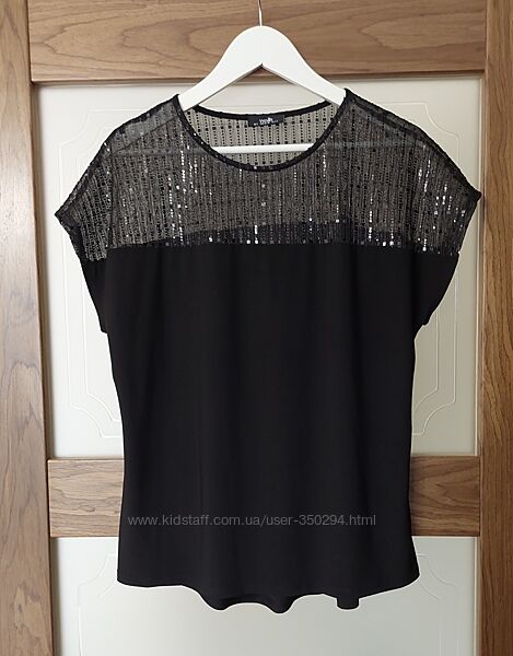 Блуза чорна wallis