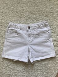 Шорты джинсовые, белые летние шорты