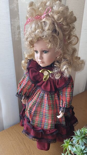 Раритетний декор Інтерєрна порцелянова лялька